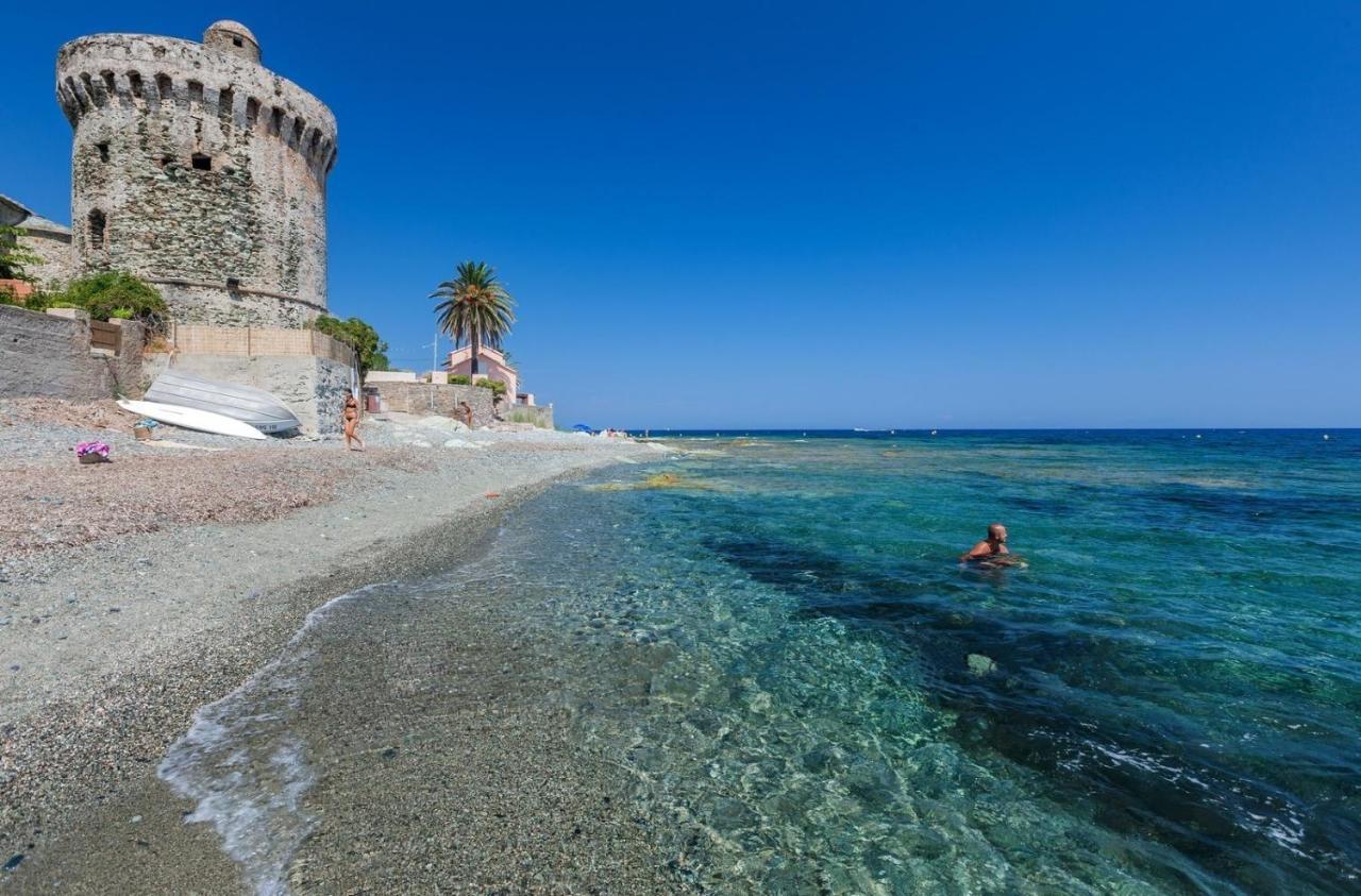 Appartement Vue Sur Mer Santa-Maria-di-Lota Bagian luar foto