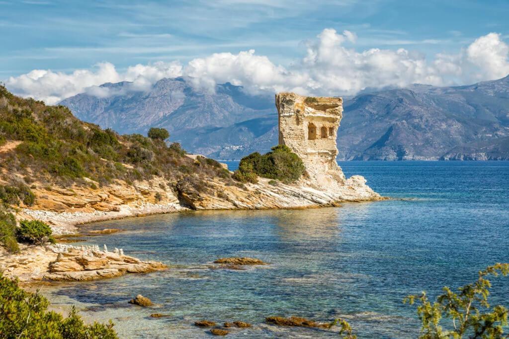 Appartement Vue Sur Mer Santa-Maria-di-Lota Bagian luar foto