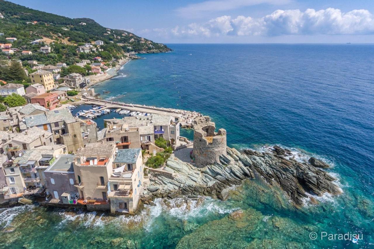 Appartement Vue Sur Mer Santa-Maria-di-Lota Bagian luar foto