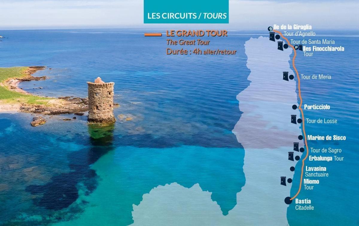 Appartement Vue Sur Mer Santa-Maria-di-Lota Bagian luar foto